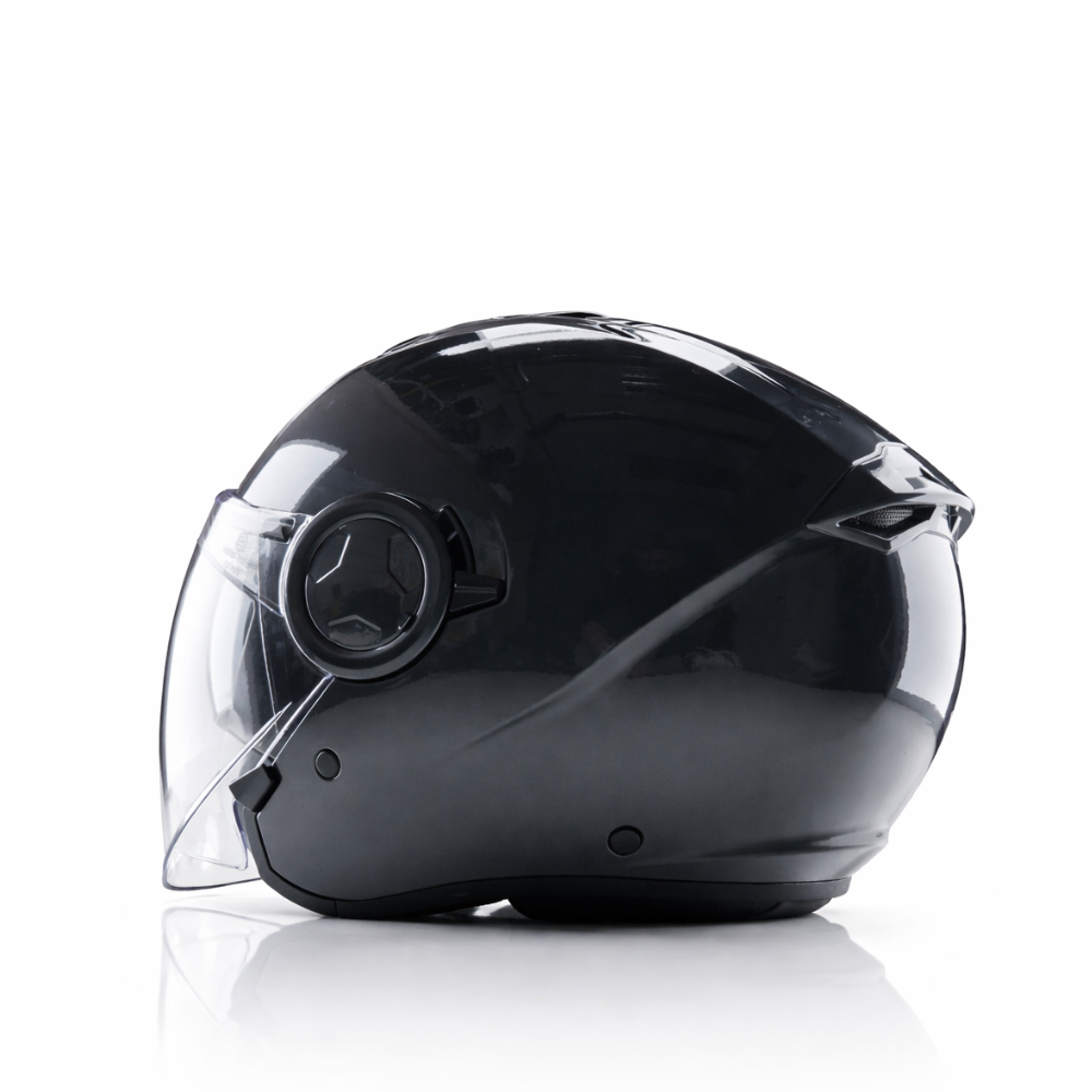 Vito Linate Double Visor Metal Grey