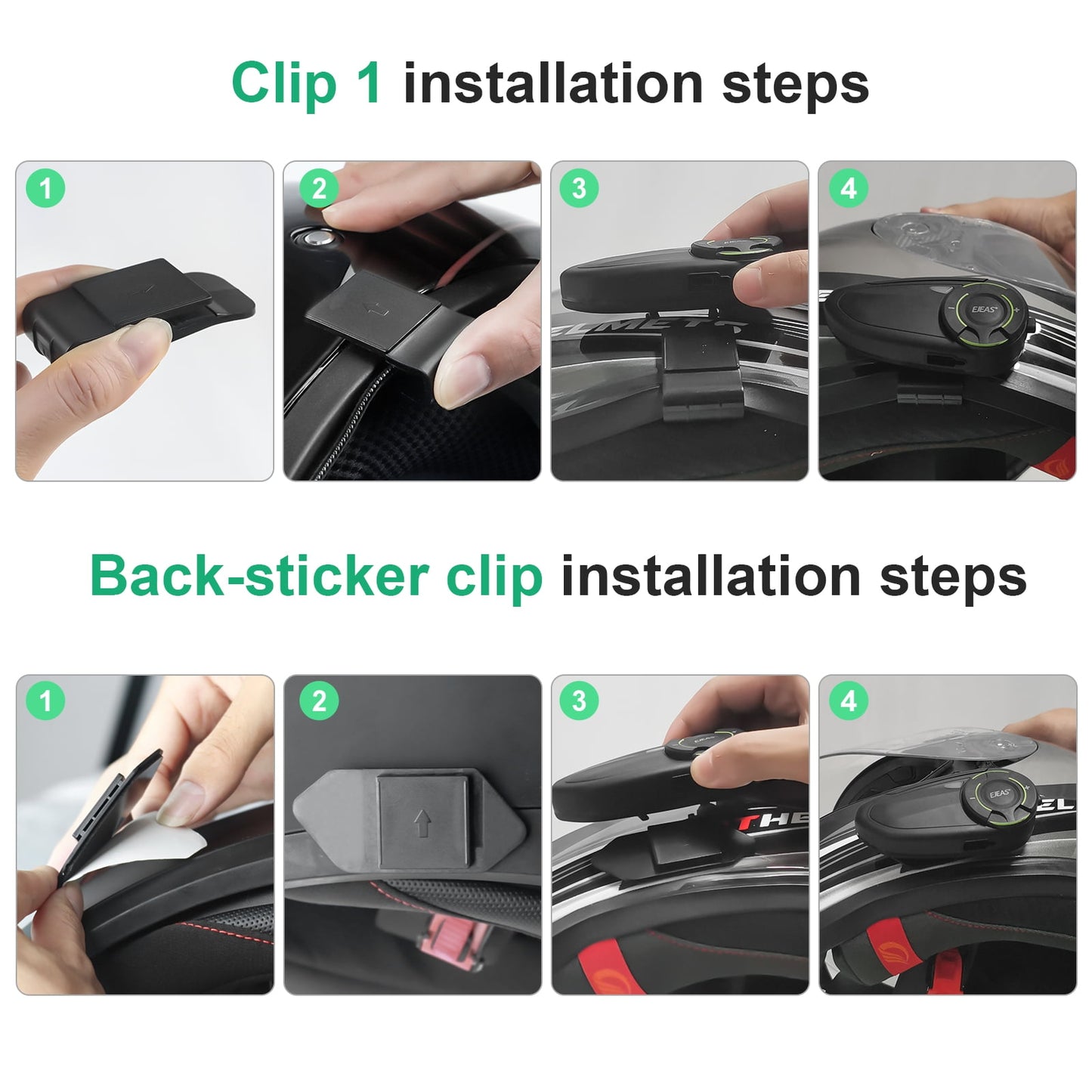 EJEAS Q8 MESH komunikacija