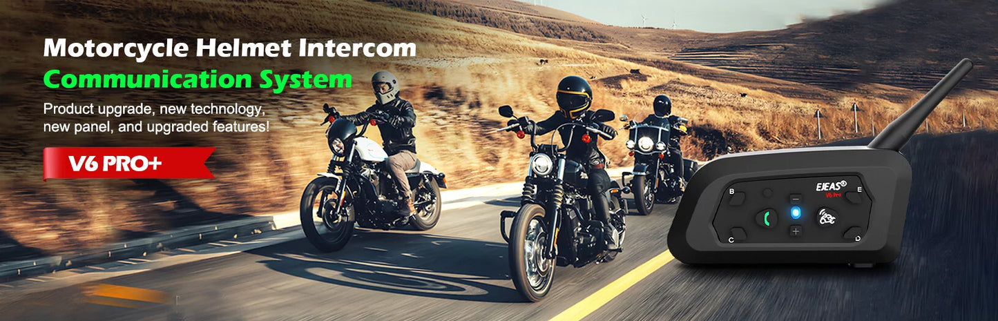 EJEAS V6 Pro+  Bluetooth interkom