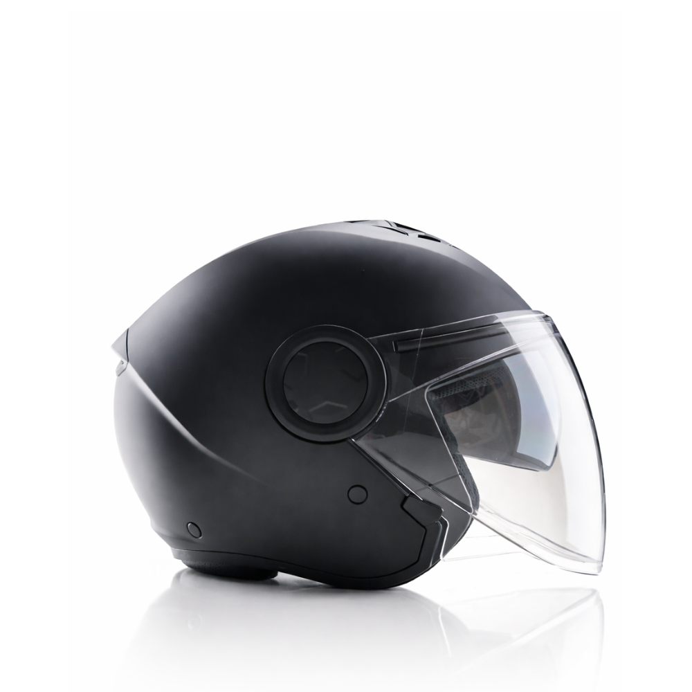 Vito Linate Double Visor Mat Crna