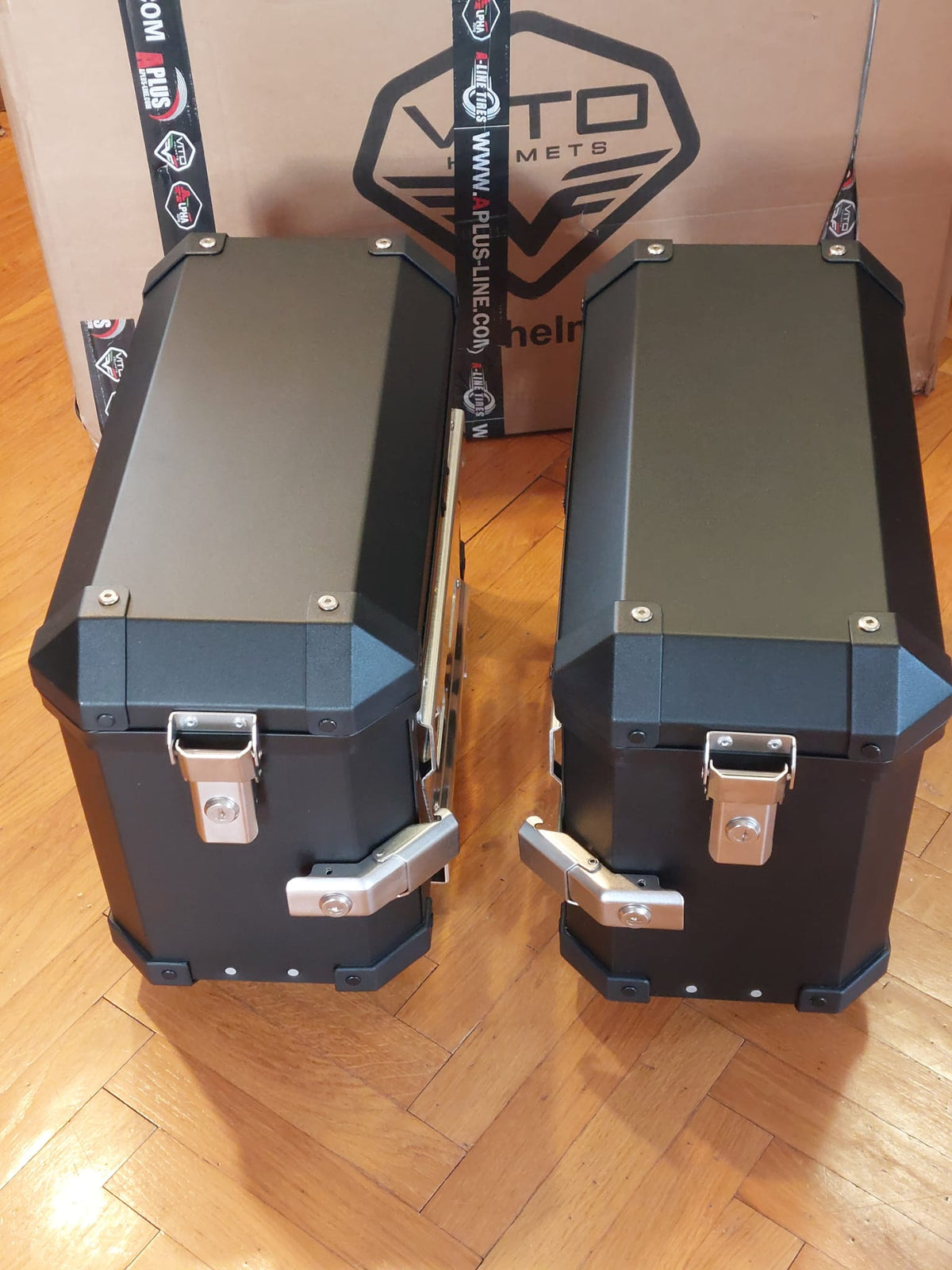 Alu bočni koferi 2x36 litara Coocase