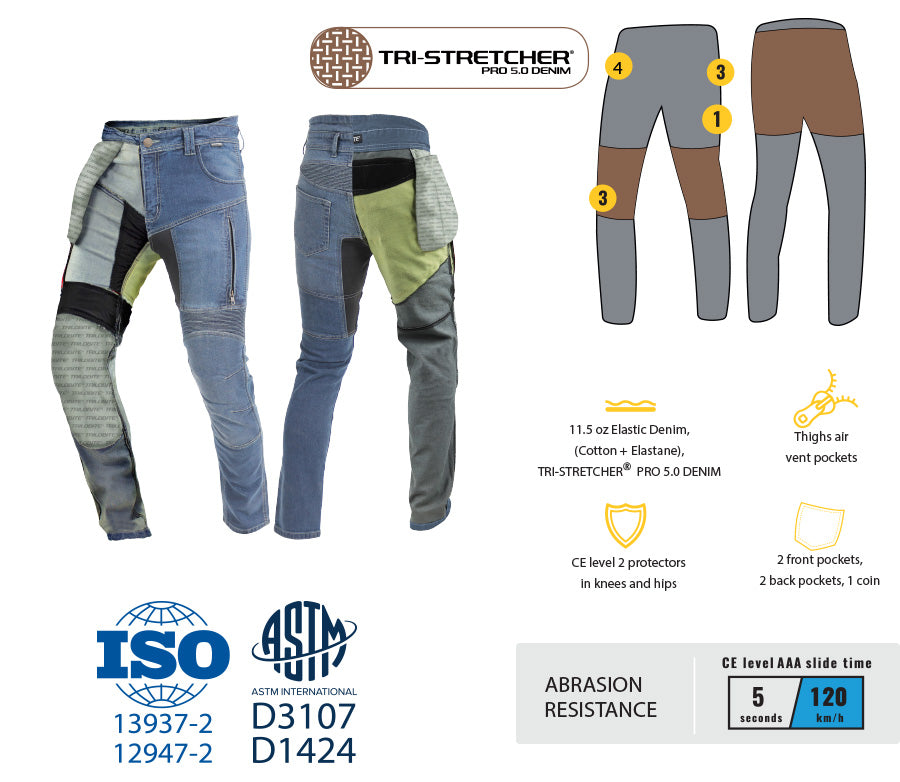 Trilobite Parado doublelayer AAA SLIM FIT muške plave