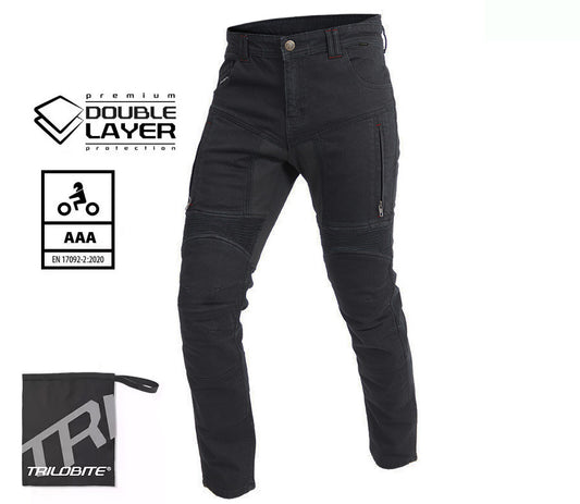 Trilobite Parado doublelayer AAA SLIM FIT muške crne
