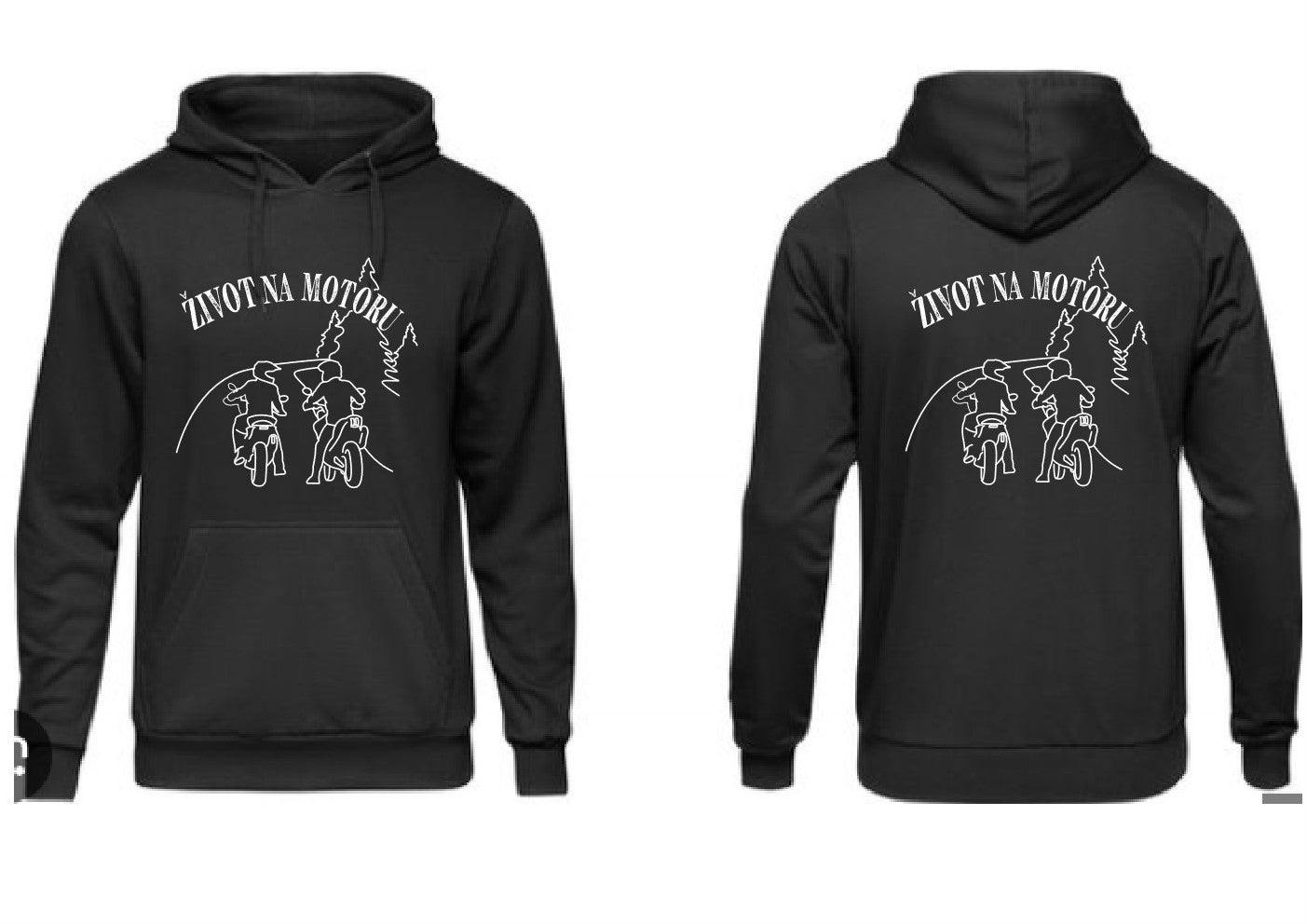 Hoody Život Na Motoru